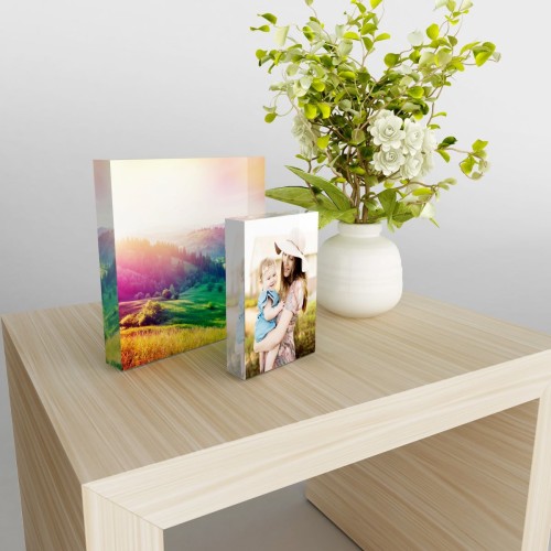 Acrylic Block Frame