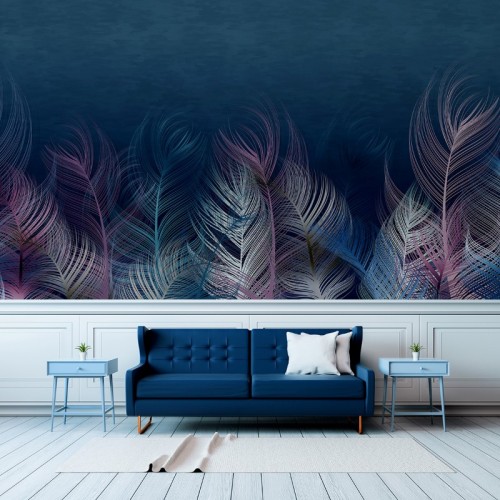 Blue Feathers