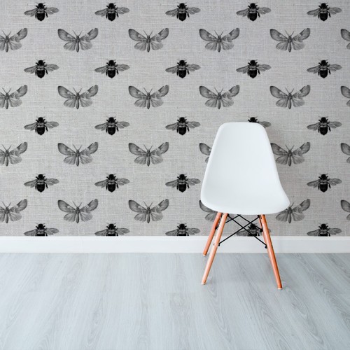 Bee and Moth Grey